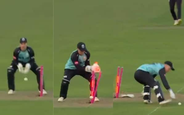 [Watch] Rory Burns Does A School Boy Error In T20 Blast; Extra-Ordinary Effort By Fielder Goes In Vain